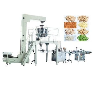 Fully Automatic Multi head Weigher Machine for Banana chips Multihead Packaging machine