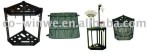 garden tool rack, tool display rock, garden tool holder rock