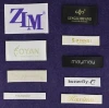 Garment Labels and Tags 100% Polyester Fabric Woven Labels For Clothing