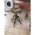 Import General use industrial Adjustable Metal Stool Farmhouse wooden Seat Bar Stool from India