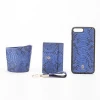 Genuine Python Leather Phone Case Card Holder Key Chain Cup Holder Accessories