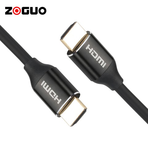 Good Quality 24K Gold Plated Metal HDMI Audio TV Monitor Black HDMI Cable