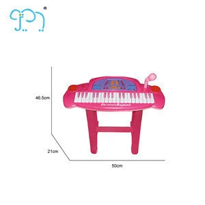 Good quality electronic children toy piano 21 keys toy piano with microphone