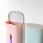 Good quality factory directly sale garbage bag container PP plastic storage trash holder trash bag dispenser house