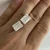 Import GRA certificate Baguette cut Moissanite diamond VVS D 1.5X2mm small size  excellent Loose Moissanite Stone ring from China