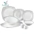 Import Grace 28pcs ceramic square plate dinner set porcelain dinnerware set from China
