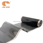 Graphene PTC Far Infrared 12v-240v Anti Flame Underfloor Heating System Electric Carbon Warm Floor Heating Film