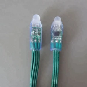 Green/Black/White/RGB cable IP68 50pcs/strand DC12V 18awg pixel string WS2811 led module