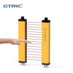 GTRIC safety light curtains detection sensor 12 optical axis 20mm 12-24v NPN PNP photoelectric barrier Industrial fence sensors