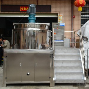 Guangzhou 1500l shampoo and liquid detergent products making homogenizing tank machine