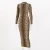 Import Guangzhou 1688 agent fall boutique outfits turtleneck bodycon tiger print long dress from China