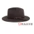 Import Guangzhou factory wholesale cheap vintage blank men and women wool felt indiana jones fedora hat from China