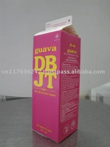 Guava Dairy Blended Juice Topping Cream