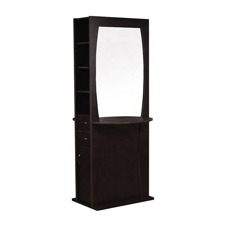 Hair Salon Furniture Fashion Newest Design Styling Stations Cabinets