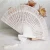 Import Hand Fans Fragrant Wood Home Decor Crafts Weddings Parties Bamboo Wooden Fan Party Favor Art Folding Carved Summer Accesory from China