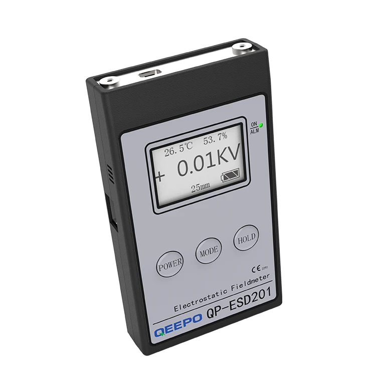 Handheld QEEPO QP-ESD201 Electrostatic detection device static Electrical charge meter
