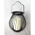 Import Handmade home decorative metal hanging candle bamboo weaving design battery operated led candle lanterns from China