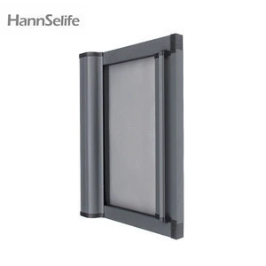 Hansi retractable fly screen for window and door with dust proof mesh
