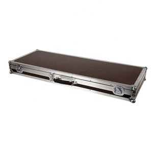 Hard Durable MDF Wood Music Equipment Case  Instrument Road Box Multiple Aluminum guitar  case
