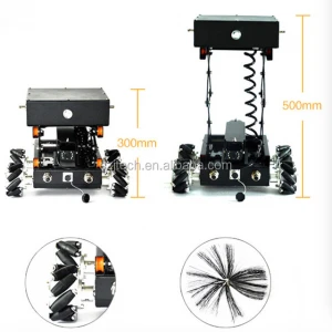 HD Air Duct Cleaning Equipment Brush Robot  With Camera and electric lifting JT-ADR03