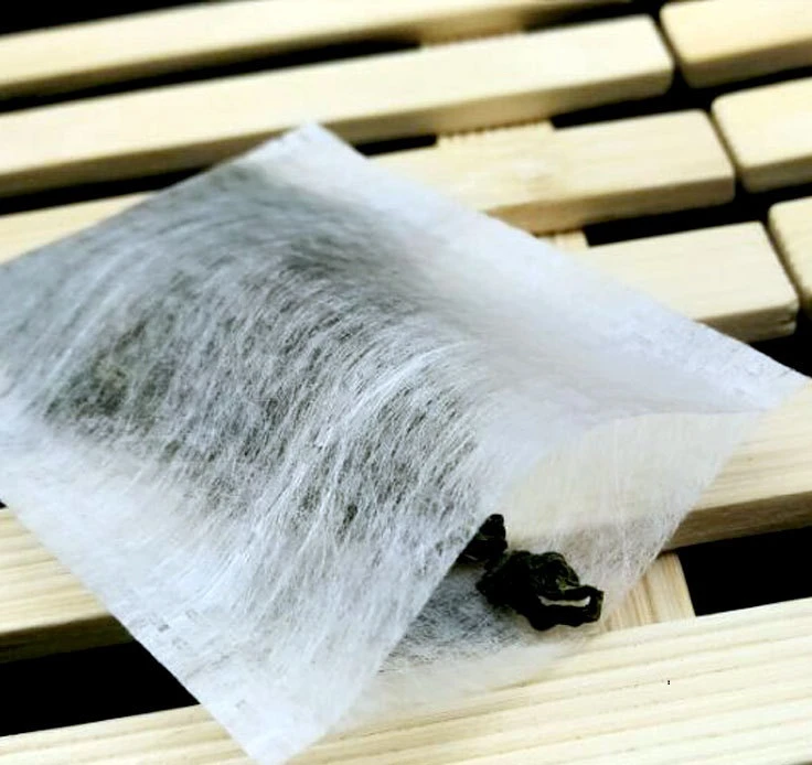 Heat Seal Corn Fiber Tea Bag Filter Paper, Empty Pyramid Tea Bags