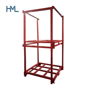 Heavy duty industrial warehouse steel metal storage stackable large nestainer for safe storage
