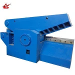Heavy duty manual aluminium scrap steel metal mechanical shear machine