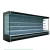 Import HELI Straight cold energy saving sanyo compressor glass door commercial display supermarket refrigerator from China