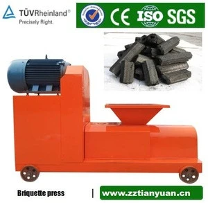Henan zhengzhou sawdust briquetting presses/factory price biomass briquette machine