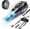 HF7701 new design 4 in1 strong motor super suction portable vacuums DC12V functional  mini air pump handheld car vacuum cleaner