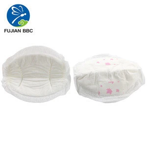 High Absorbent Fluff Pulp + SAP Women Premium Nursing Pads Flowers At Edge Soft Mother Feeding Nursing Breast Pads Disposable