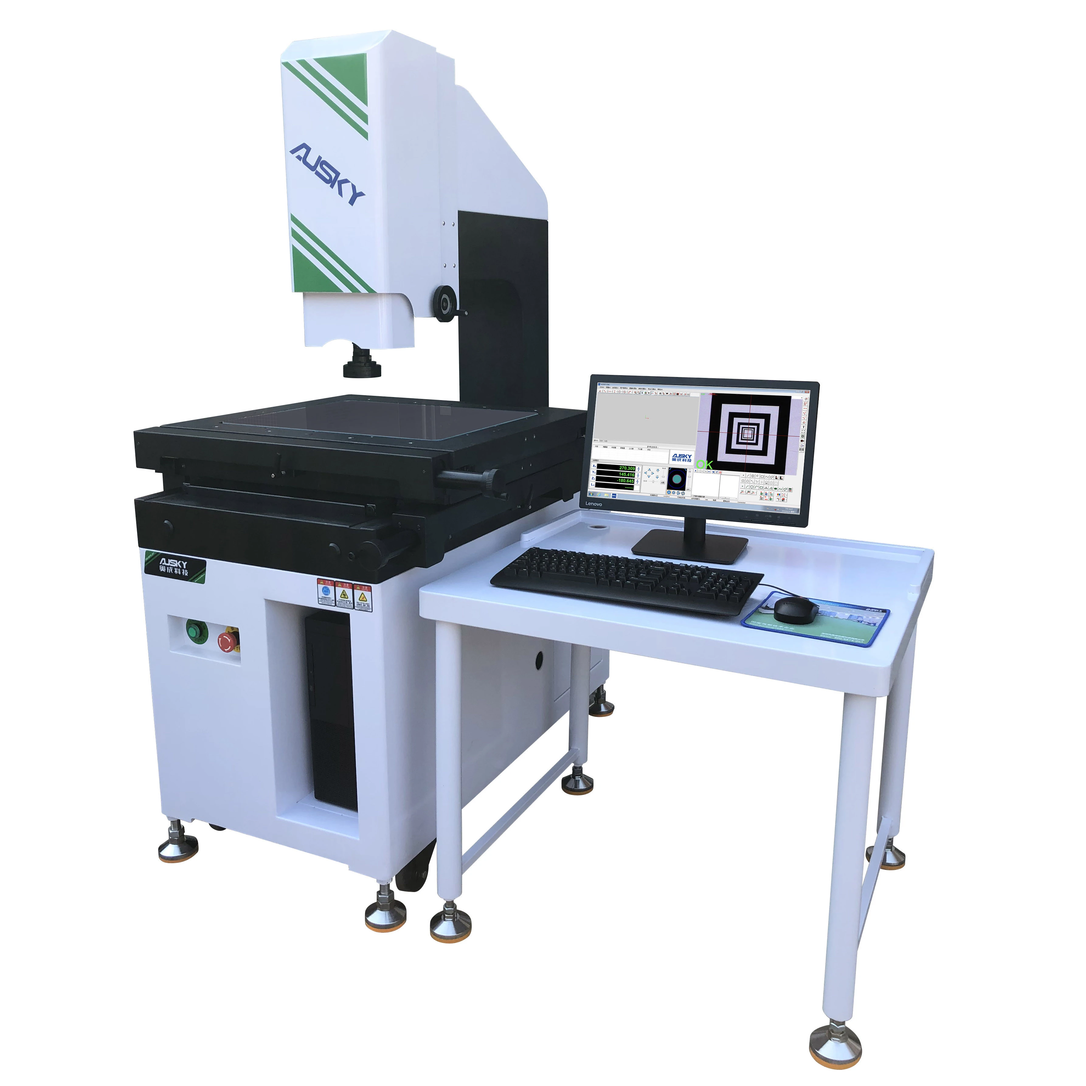 High Accuracy Easy Operation Optical CMM Machines Video Measurement instrument