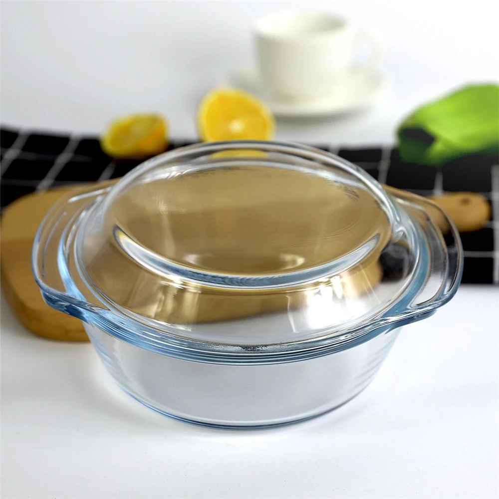 Wholesale Clear High Borosilicate Heat Resistant Pyrex Glass Cooking Pot  with Stainless Steel Handle - China Glass Cooking Pot and Cooking Pot price