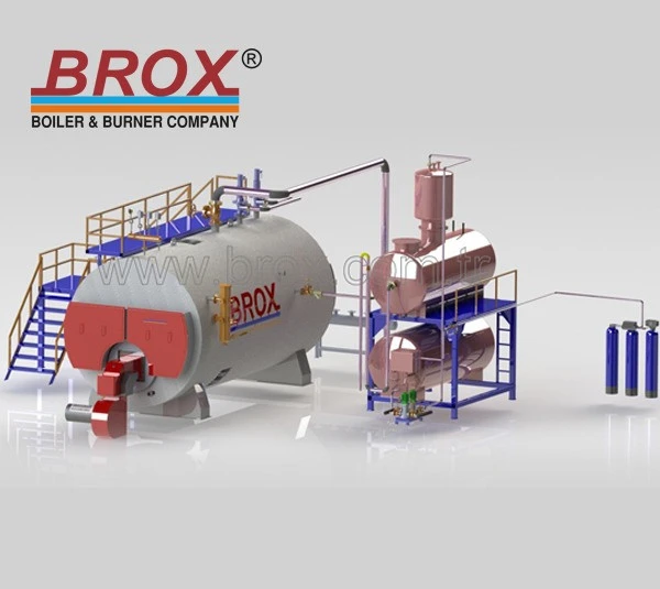 High Efficiency Best Price Gas and Liquid fuel fired 500 kg/h Steam Boiler