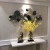 Import High end luxury home decor wall flower METAL art designing decoration from China