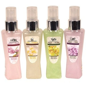 High End organic natural Spray Body Mist gift,white tea sandlwood rose Fine Fragrance Perfume