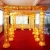 Import high gold wedding pedestal roman columns from China