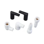 High Precision insulator glazed steatite ceramic sleeve