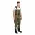Import High quality 3 layer zipper chest waders waterproof and breathable stockingfoot wader for fly fishing from China