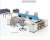 Import high quality 4 person office workstation modular from China