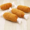 High Quality and Hot Sale Plush Pet Dog Chew Toys Squeaky Toy Chicken Leg