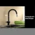 Import High Quality Black Pull Out Faucet SUS304 Stainless Steel Brass Durable Kitchen Faucet Manufacturer from China