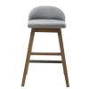 High Quality Cafe Furniture China Wooden Fabric Unique Beauty Bar Stool Chair Modern