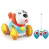High quality car radio control toy dog shape stunt jumping toys remote control baby toys funny design for kids