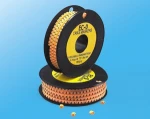 High Quality Circle Wire Cable Marker Strips/Electrical Number Cable Wire Marker