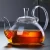 Import High Quality Clear Borosilicate Coffee Tea Set Glass Teapot With Strainer Wholesale from China