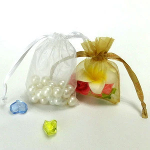 High quality colorful small organza bags