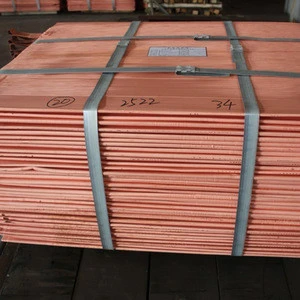 High Quality Copper Cathode Grade A Purity Cathode Copper 99.99%