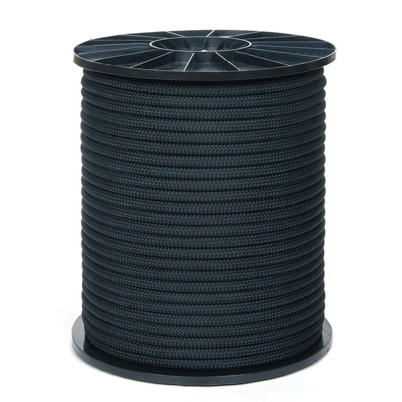 High quality customized package and size nylon/ polyester double braided dock line/ rope for sailboat, yacht marine rope