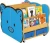 Import high quality cute kids cartoon bedroom furniture, book shaped table furniture from China